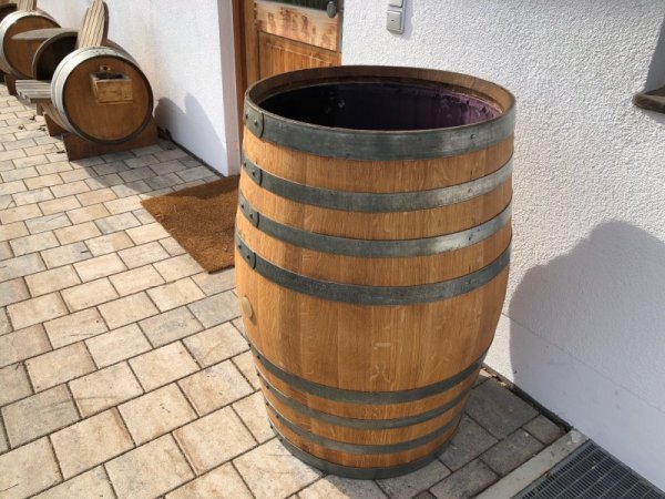 Holzfass 300 Liter abgeschliffen, öl, Wasserfass